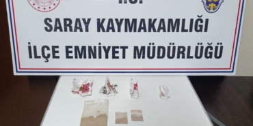 Tekirdağ’da peçeteye emdirilmiş uyuşturucu madde ele geçirildi