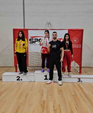 Bilecikli Sporcu Nisa Nur Efe’den Türkiye ikinciliği