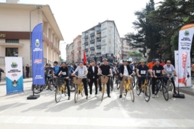 İnegöl’de pedallar temiz gelecek için döndü