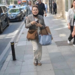 Ünlü sanatçı Nilüfer Nişantaşı’nda görüldü