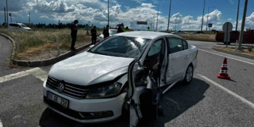 Babaeski’de trafik kazası: 3 yaralı