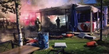 Silivri’de kafe alevlere teslim oldu: Faciadan dönüldü