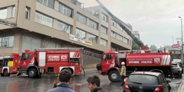 Eyüpsultan’da tekstil fabrikasında yangın paniği
