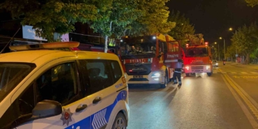 Tekirdağ’da kafede yangın paniği