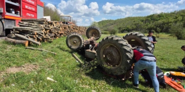 Bilecik’te traktör kazası, 1 kişi yaralandı