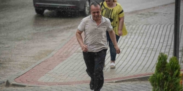 Bursa’da hava bir anda değişti