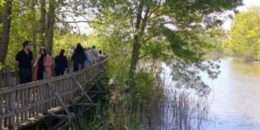 Saklı cennet Acarlar Longozu, hafta sonu ziyaretçi akınına uğradı