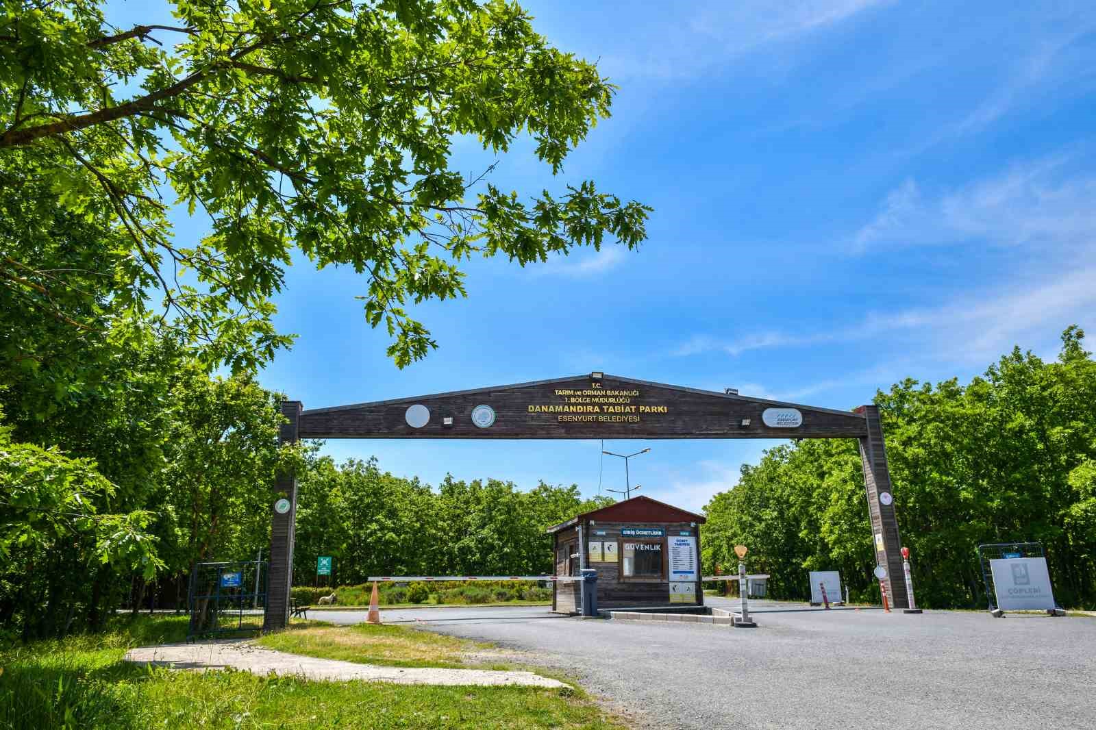 Danamandıra Tabiat Parkı yaza hazır