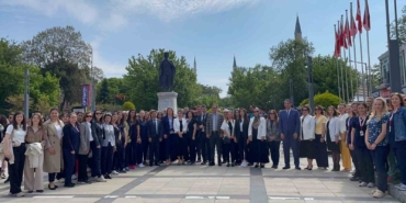 Edirne’de sağlık kahramanları unutulmadı