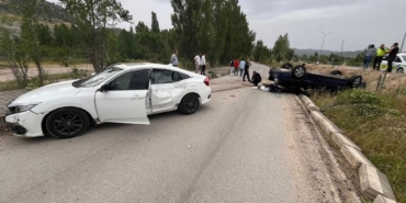 Bilecik’te YHT Kavşağında trafik kazası: 3 yaralı