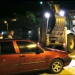Alkollü sürücü, sahili bir birine kattı