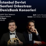 İstanbul Devlet Senfoni Orkestrası Denizbank Konserleri’nde Carlo Rizzari ve Can Kiracı sahnede