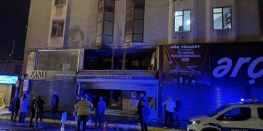 Küçükçekmece’de ayakkabı dükkanında korkutan yangın