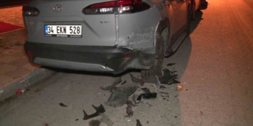 Ataşehir’de bir sürücü araçlara vura vura kaçtı
