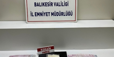 Balıkesir’de uyuşturucu operasyonunda 1 tutuklama