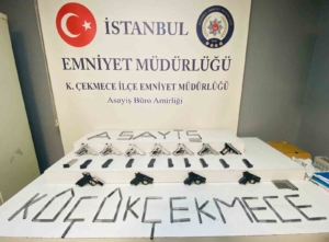 Küçükçekmece’de silah ticareti yapan şüpheli Bağcılar’da yakalandı