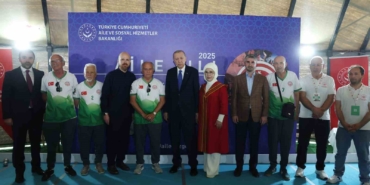 Cumhurbaşkanı Erdoğan Etnospor festivalini ziyaret etti
