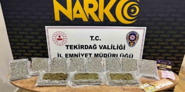 Tekirdağ’da uyuşturucu operasyonlarında 10 kişi tutuklandı