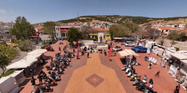 Bozcaada’da güvenli sürüş eğitimi verildi