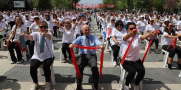 Büyükçekmece’de Dünya Pilates Günü renkli görüntülere sahne oldu