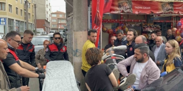 Sokak ortasında darp edildi