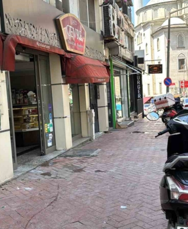 Şişli’de bir restoranda yangın paniği