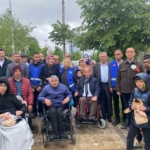 Ümraniye’de engelli vatandaşlar, "Senin de Bir Ağacın Olsun" sloganıyla fidanları toprakla buluşturdu