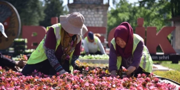 Bilecik’i süsleyen kadın çalışanlar