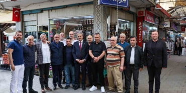 Başkan Alemdar: "Tarihi çarşının kalan kısımları da restore edilecek"