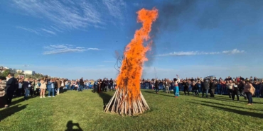 Tekirdağ’da Kakava ateşi yakıldı