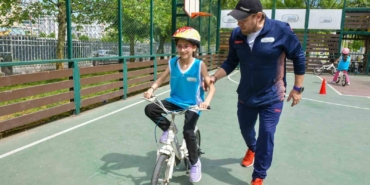 Esenyurt’ta çocuklara ücretsiz bisiklet kursu