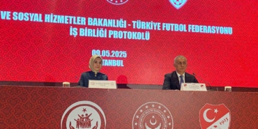 Aile ve Sosyal Hizmetler Bakanlığı ile TFF arasında iş birliği