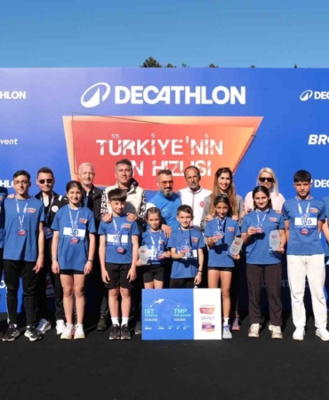 Türkiye’nin en hızlı çocukları belli oldu