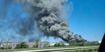 Tekirdağ’da fabrikada yangını: Dumanlar her yerden gözlendi