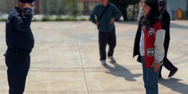 Genç kızın jandarma hayali gerçekleşti