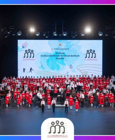 Cumhurbaşkanlığı Çocuk Orkestrası ve Korosu’nun 23 Nisan coşkusu, Muud’da müzikseverlerle buluştu