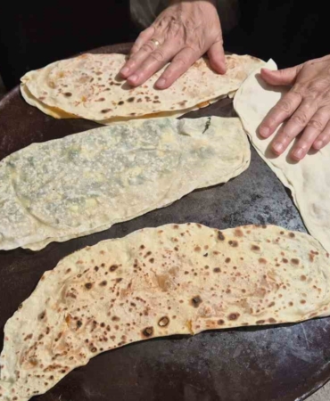 Gözleme dumanı yükseldi kadın emeği konuştu