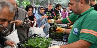 Yıldırım Belediyesi’nden 50 bin fide