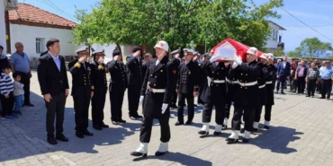 Çanakkale’de Kıbrıs Gazisi son yolculuğuna uğurlandı