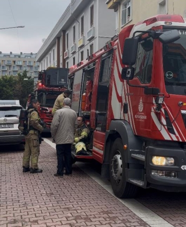Avcılar kız yurdunda yangın çıktı, kısa sürekli panik yaşandı