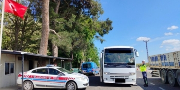 Kırklareli’nde trafik denetimi: 233 sürücüye ceza