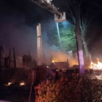 Şile’de büyük yangın: Yan yana bulunan 6 restoran alev alev yandı