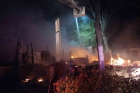 Şile’de büyük yangın: Yan yana bulunan 6 restoran alev alev yandı