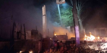 Şile’de restoran alev alev yandı