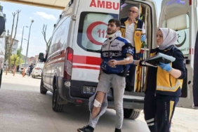 Bursa’da otomobille motosiklet çarpıştı: 1 yaralı