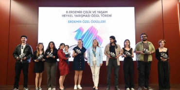 Erdemir Çelik ve Yaşam Heykel Yarışması’nda ödüller sahiplerini buldu