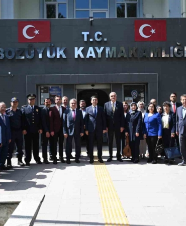 Vali Aygöl’den Bozüyük’e veda ziyareti