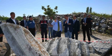 Vali Ustaoğlu’ndan Kyzikos Kazı Evi’ne ziyaret