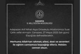 Okul müdürü kansere yenik düştü