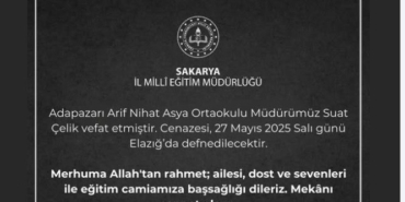Okul müdürü kansere yenik düştü